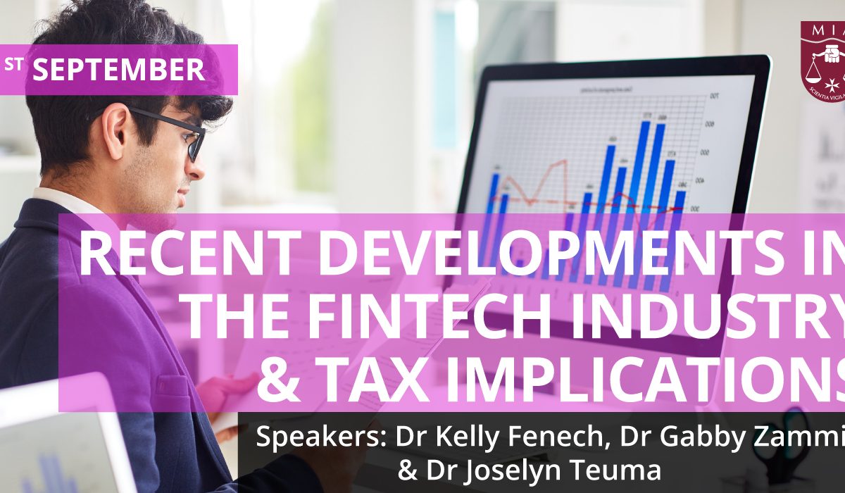 Recent developments in the FinTech industry and tax implications