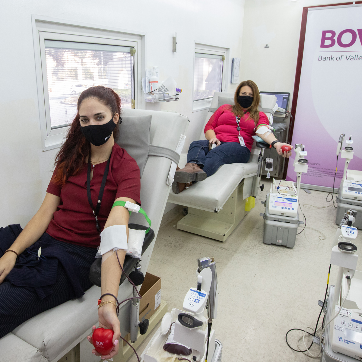 29 Bags of Blood from BOV Employees