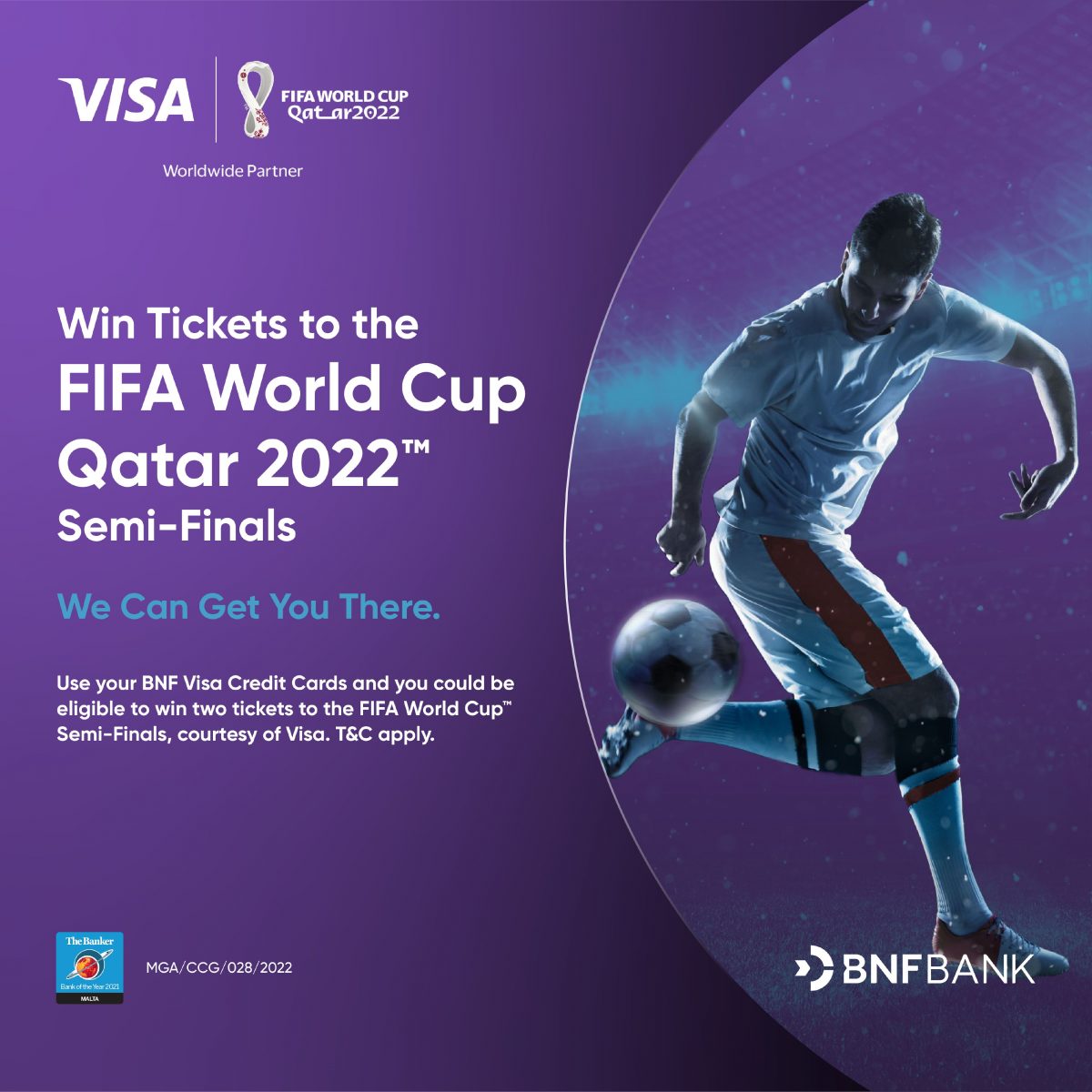 BNF Bank launches a Credit Card Campaign with chance to win once-in-a-lifetime World Cup experience