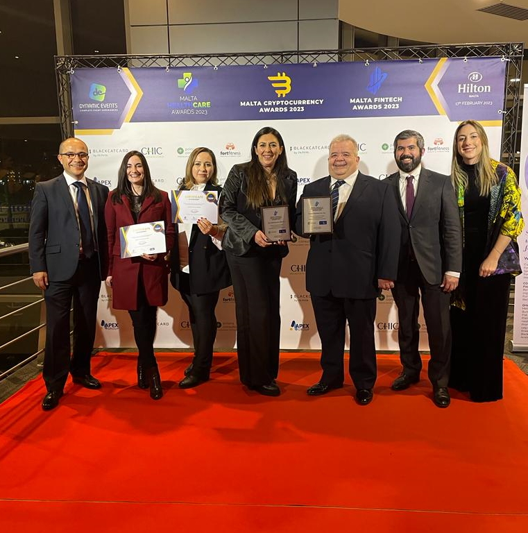 FinXP achieves double success at the Malta Fintech & Crypto Awards